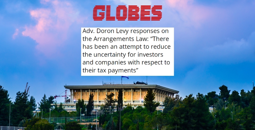 Adv. Doron Levy - Globes